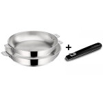 Lot 2 poêles salvaspazio + inox 18 / 10 + poignée lagostina Lot 2 poêles salvaspazio + inox 18 / 10 + poignée lagostina