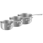 Lot de 3 casseroles srie m'cook mauviel