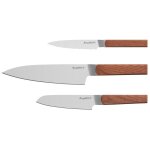 Lot de 3 couteaux berghoff dina ion lame inox