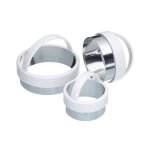 Lot de 3 emporte - pices ronds avec poignes kitchencraft