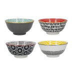 Lot 4 bols cramique  monochrome  15cm kitchencraft