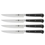 Lot 4 couteaux  steak zwilling design by matteo thun