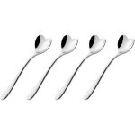 Lot de 4 cuillres  caf alessi c?ur 10cm acier inox 18 / 10 miriam mirri