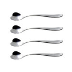 Lot de 4 cuill�res � glace big love en c?ur inox 18 / 10 design miriam mirri