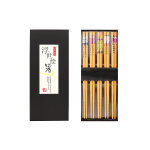 Lot 5 paires de baguettes en bambou kutoyama