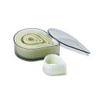 Lot de 7 emporte pices gigogne forme pointue cannele