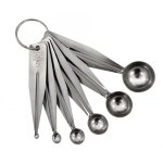 Lot louis tellier de 6 cuillres  pomme parisienne en inox