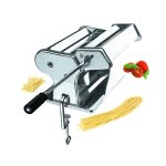 Machine à pâte manuelle inox 9 positions abaisse 260mm Machine à pâte manuelle inox 9 positions abaisse 260mm