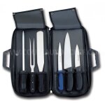Malette 6 couteaux et accessoires professionnels bargoin
