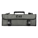 Malette à couteaux kaï vide pour 7 couteaux et accessoires de cuisine Malette à couteaux kaï vide pour 7 couteaux et accessoires de cuisine