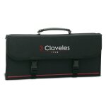Malette nylon rigide pour 17 couteaux et accessoires 3 claveles