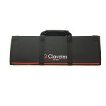 Mallette pour 10 couteaux + poches accessoires 3 claveles