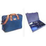 Mallette de cuisine 30 couteaux et accessoires urban case deglon couleur bleue