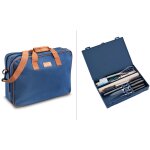 Mallette patisserie 33 accessoires urban case deglon avec sacoche bleue