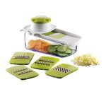 Mandoline 5 lames + bac de rcupration kitchen artist