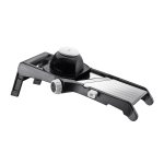 Mandoline de cuisine gefu laola acier inox et plastique alimentaire