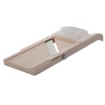 Mandoline large super benriner couloir 9. 5cm avec poussoir qualit� pro