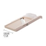 Mandoline large super benriner couloir 9. 5cm avec poussoir qualit pro