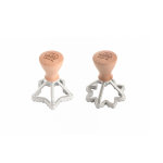 Marcato set de 2 emporte pices motifs toiles et fleurs