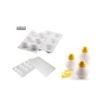 Matriau : silicone alimentairevolume total de 115 mlsphre : - dimension 32 mm - hauteur : 28 mm - volume ...