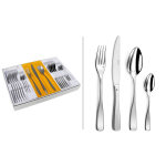 Mnagre 24 couverts en acier inox couzon millenium pour 6 personnes