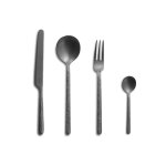 Mnagre 24 couverts de table culter koday vintage grey