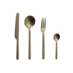 Mnagre 24 pices de couvert culter kodai vintage gold
