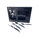 Mnagre laguiole 24 pices gris marbre pradel excellence