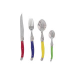 M�nag�re laguiole 24 pi�ces pastel pradel excellence