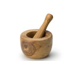 Mortier et pilon en bois continenta
