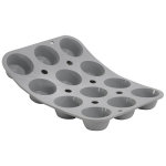 Moule pour 12 mini muffins de buyer elastomooule pomponnette ø4, 6cm Moule pour 12 mini muffins de buyer elastomooule pomponnette ø4, 6cm