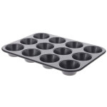Moule pour 12 muffins de buyer en acier anti - adhsif