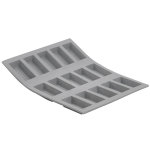Moule pour 15 ou 25 mini financiers de buyer elastomoule en silicone Moule pour 15 ou 25 mini financiers de buyer elastomoule en silicone
