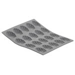 Moule pour 20 ou 30 mini madeleines de buyer elastomoule en silicone Moule pour 20 ou 30 mini madeleines de buyer elastomoule en silicone