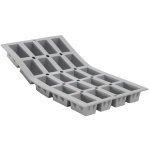 Moule pour 20 mini cakes de buyer elastomoule en mousse de silicone