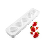 Moule 3d silicone en forme de fraise