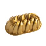 Moule pour cake antiadhsif torsad or nordic ware