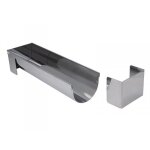 Moule forme gouttire de buyer 30cm inox - systme dmontable