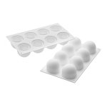 Moule � p�tisserie 6 truffes silikomart en silicone