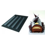Moule pavoflex 4 buches rondes Moule pavoflex 4 buches rondes