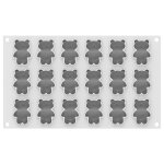 Moule en silicone 18 mini oursons