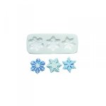 Moule silicone 3 flocons Moule silicone 3 flocons