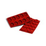 Moule silicone silicon flex 10 savarins dimensions 300x175mm Moule silicone silicon flex 10 savarins dimensions 300x175mm