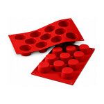 Moule en silicone silicon flex 11 petits muffins dimensions plaque 300x175mm