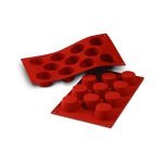 Moule en silicone silicon flex 11 petits muffins dimensions plaque 300x175mm Moule en silicone silicon flex 11 petits muffins dimensions plaque 300x175mm