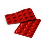 Moule silicone silicon flex 15 mini tartelettes dimensions 300x175mm