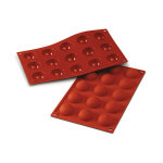 Moule silicone silicon flex 15 semi sph�res 4cm dimensions 300x175mm