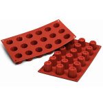 Moule silicone silicon flex 18 petits canel�s dimensions 300x175mm