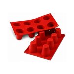 Moule silicone silicon flex 8 babas dimensions plaque 300x175mm