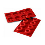 Moule silicone silicon flex 8 savarins dimensions 300x175mm